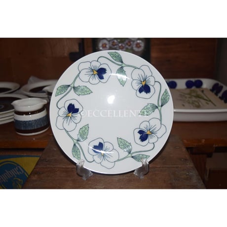 【北欧ヴィンテージ】【ロールストランド】シルヴィア　プレート17cm