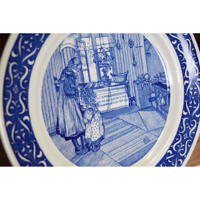 ロールストランド カールラーション 飾り皿 ロールストランド カールラーション 飾り皿 Rorstrand/ロール