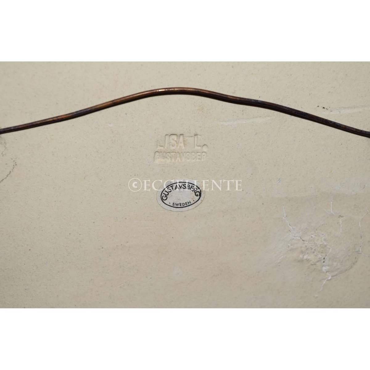 北欧ヴィンテージ】【グスタフスベリ】【リサ・ラーソン】陶板