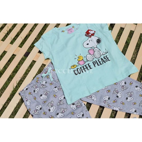 【プライマークホーム】PRIMARK HOME x PEANUTS　スヌーピー　ナイトウェア上下セット