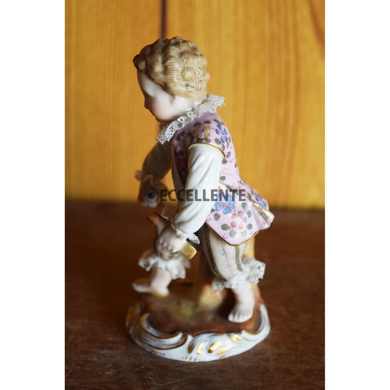 Sitzendorf ジッツェンドルフ シッツェンドルフ SITZENDORF】ジッツェンドルフ 天使と花の鏡 - アンティック 姉妹社