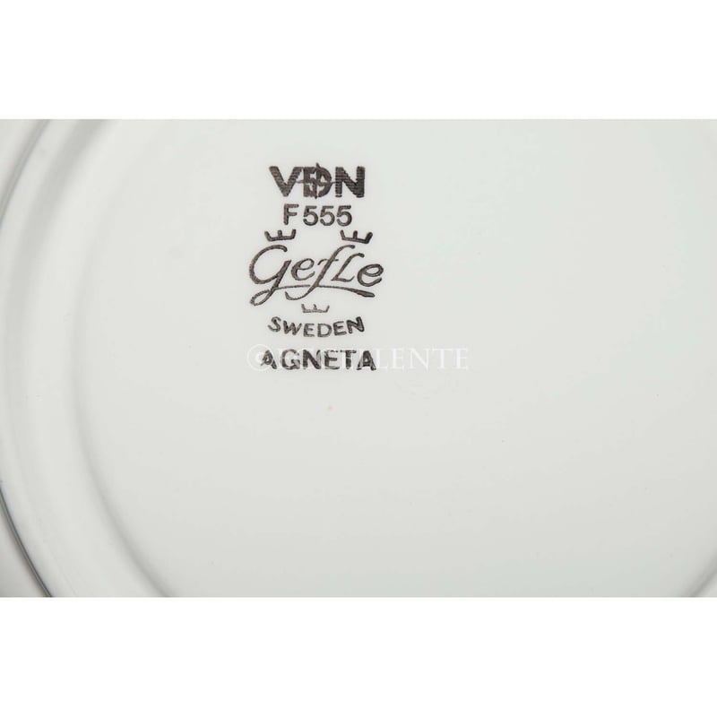 Gefle/ゲフレ Agneta/アグネータ プレート 北欧ヴィンテージ B GEFLE ゲフレ AGNETA アグネッタ プレート 24cm - 北欧雑貨
