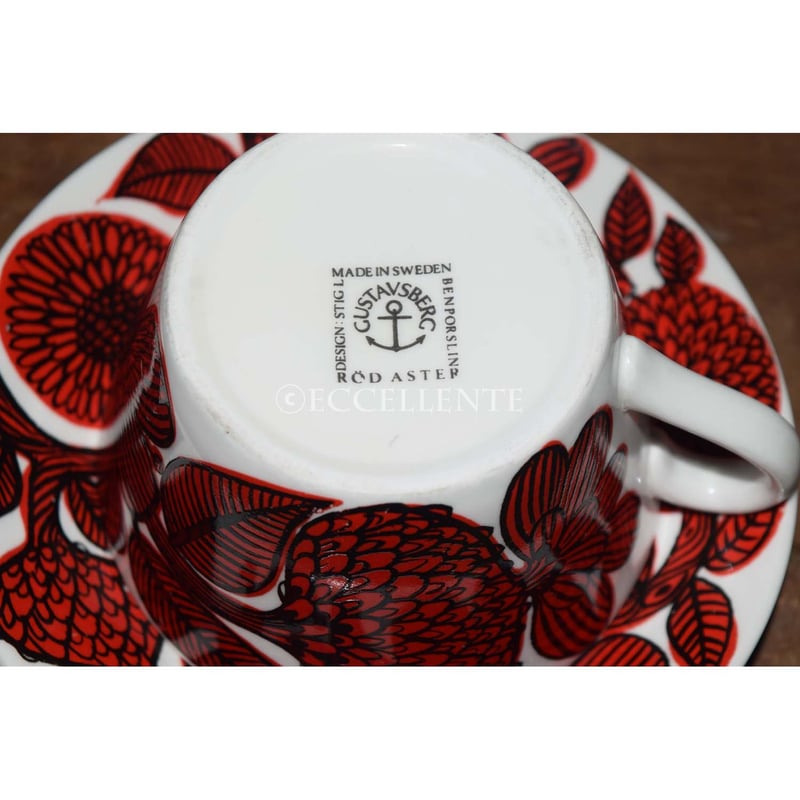 北欧ヴィンテージ】【グスタフスベリ】【スティグ・リンドベリ】レッド