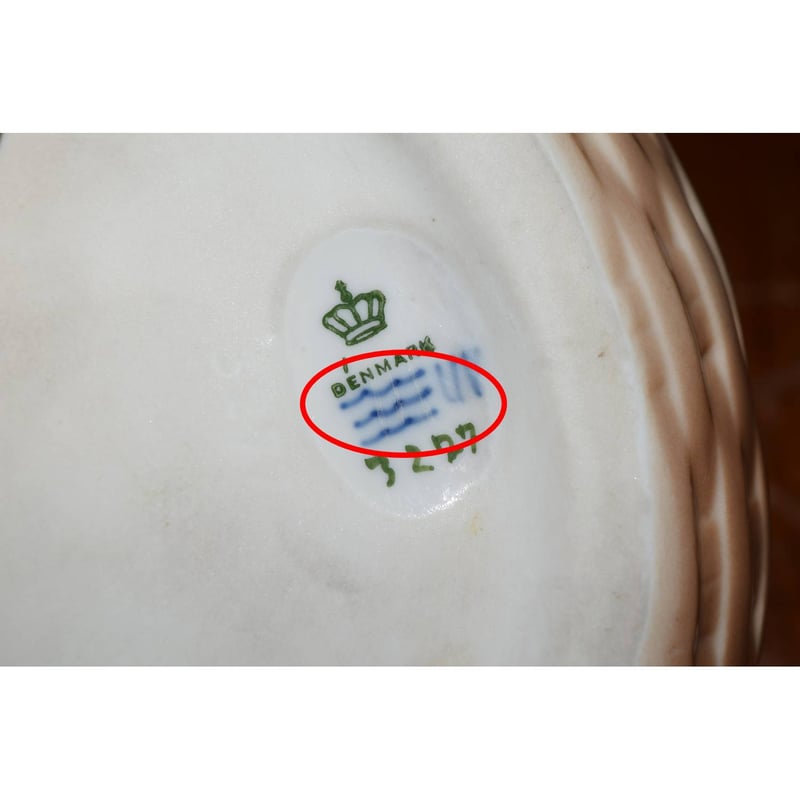 北欧ヴィンテージ】【ロイヤルコペンハーゲン】【アールヌーボー】飾り