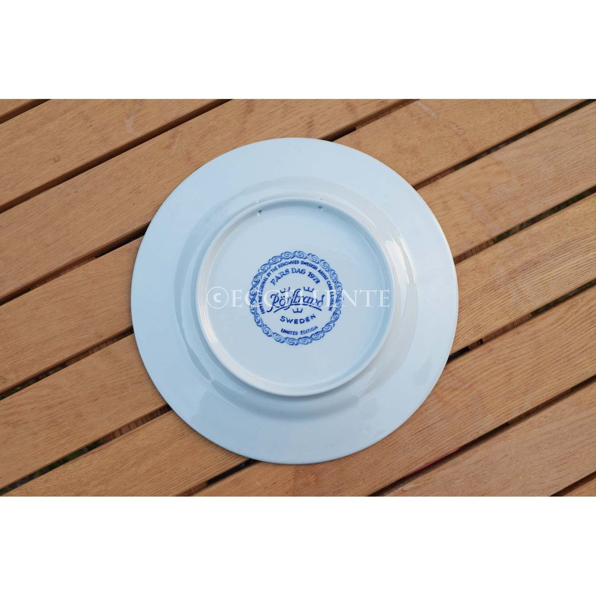 ロールストランド カールラーション 飾り皿 カールラーション 絵皿 スウェーデン王室御用達 ロール