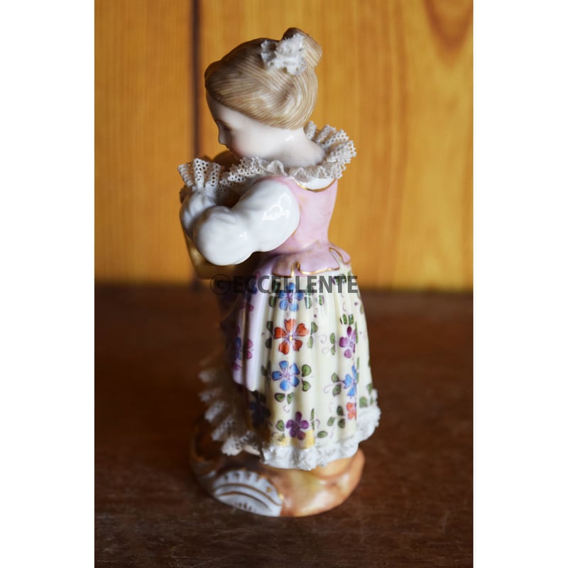 Sitzendorf ジッツェンドルフ シッツェンドルフ SITZENDORF】ジッツェンドルフ 天使と花の鏡 - アンティック 姉妹社