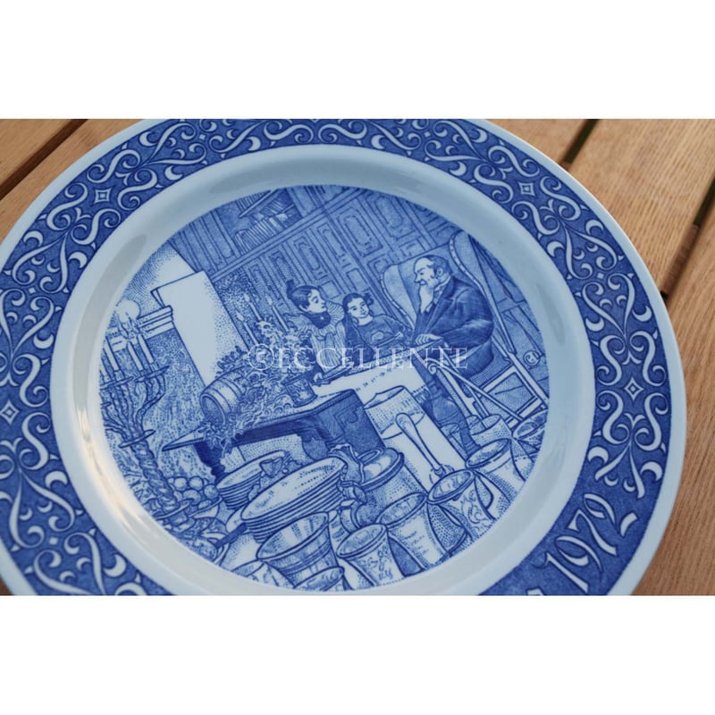 ロールストランド カールラーション 飾り皿 カールラーション 絵皿 スウェーデン王室御用達 ロール