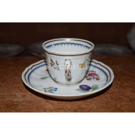 【リチャード・ジノリ】イタリアンフルーツ　コーヒーカップ＆ソーサー