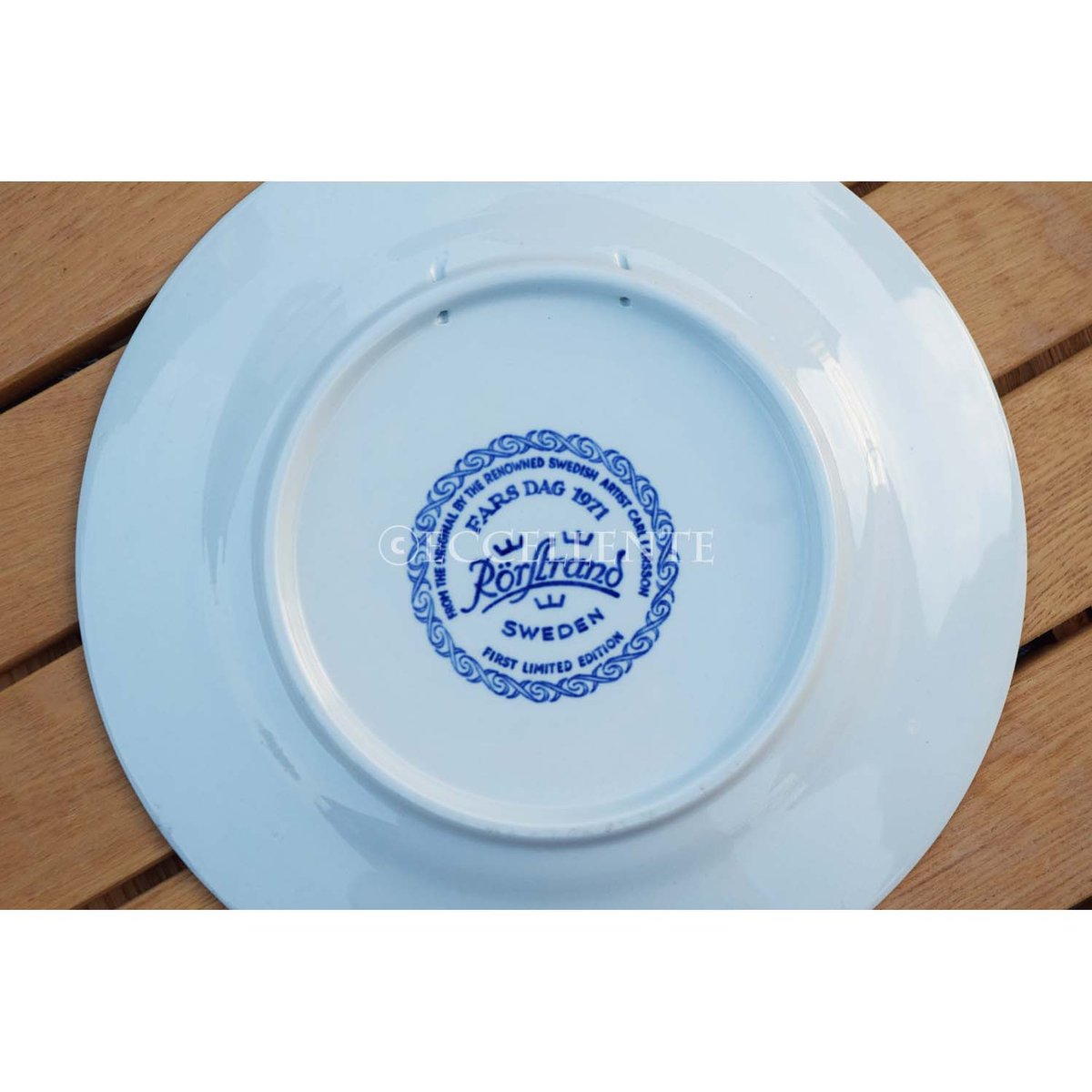 ロールストランド カールラーション 飾り皿 北欧ヴィンテージ】【ロールストランド】【カール・ラーション】父の日