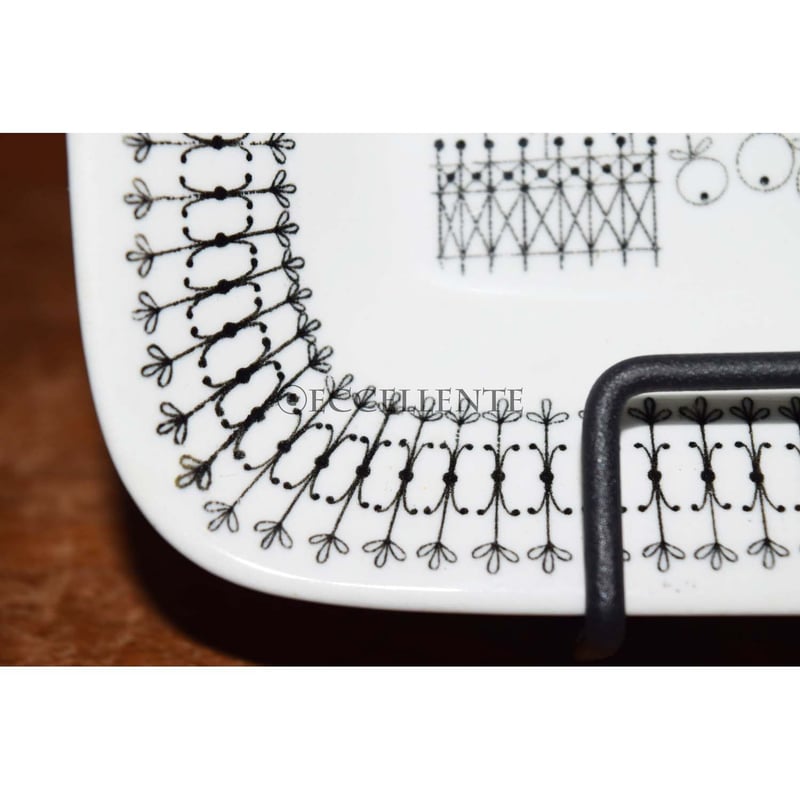 ARABIA アラビア ヴィンテージ エミリア スクエアプレート 18cm 【公式