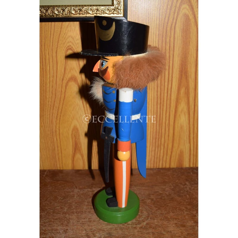 ヴィンテージ雑貨】くるみ割り人形 26cm（ブルー） | ECCELLENTE