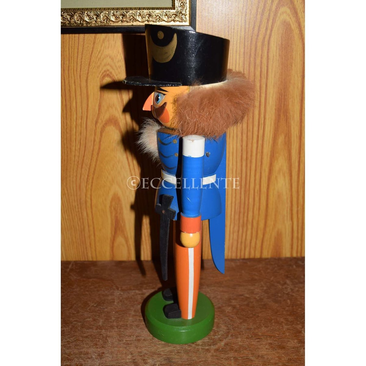 ヴィンテージ雑貨】くるみ割り人形 26cm（ブルー） | ECCELLENTE