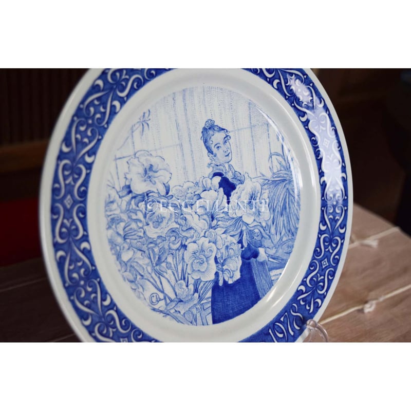 ロールストランド カールラーション 飾り皿