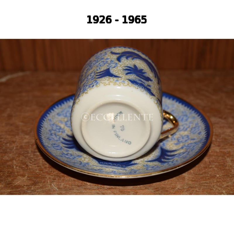 北欧ヴィンテージ】【アラビア】シェフォ デミタスカップ