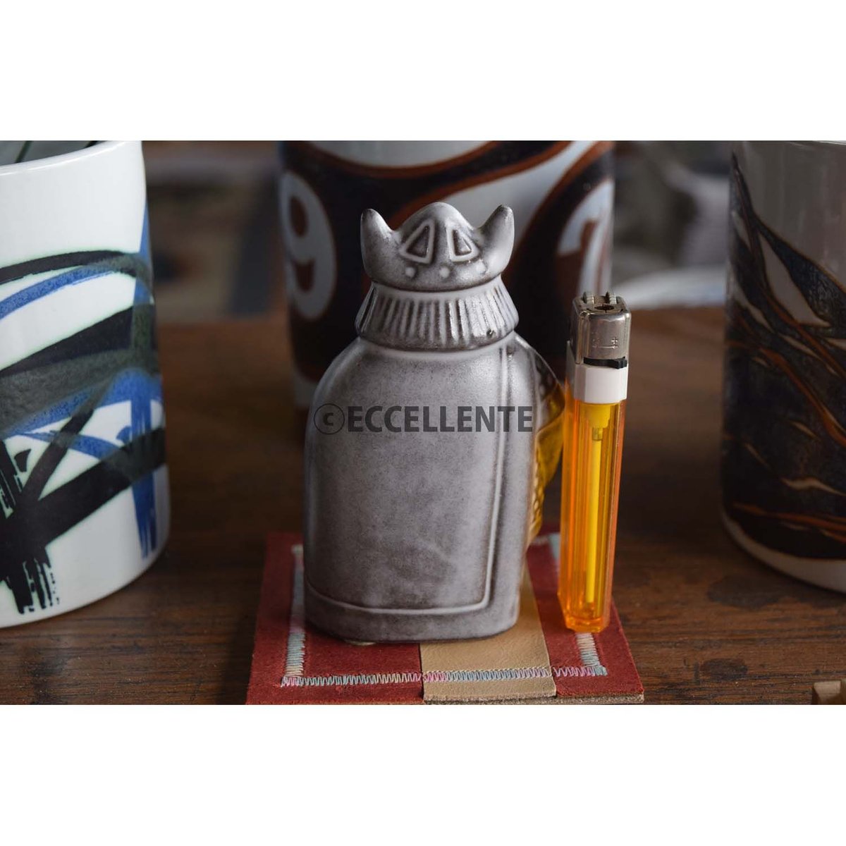 ウプサラエクビー　タイスト・カーシネン作　心優しきバイキング　1960年 Upsala Ekeby/ウプサラ エクビィ/Taisto Kaasinen/タイスト