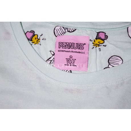 【プライマークホーム】PRIMARK HOME x PEANUTS　スヌーピー　ナイトウェア上下セット
