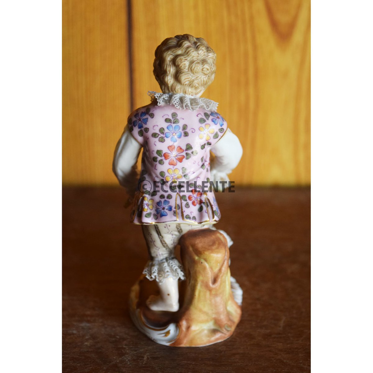 Sitzendorf ジッツェンドルフ　陶磁器 SITZENDORF】ジッツェンドルフ 天使と花の鏡 - アンティック 姉妹社