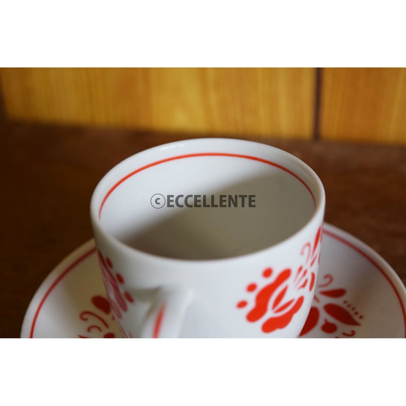 東欧ヴィンテージ】【ホロハーザ】フォークロア コーヒーカップ