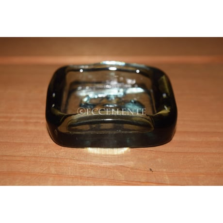 【北欧ヴィンテージ】【ボダ】【エリック・ホグラン】アッシュトレイ（四角形）6cm　グレー