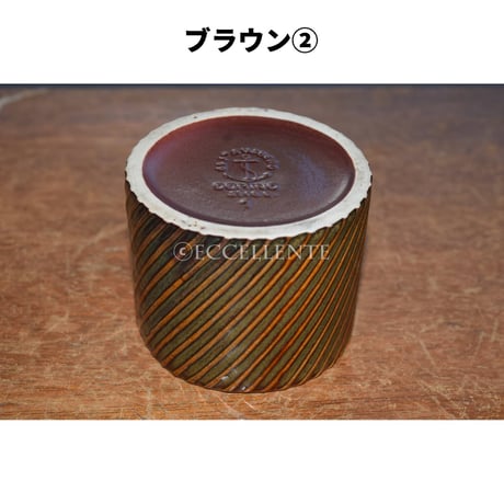 【北欧ヴィンテージ】【グスタフスベリ】【スティグ・リンドベリ】ドミノ　ブラウン　シガレットホルダー
