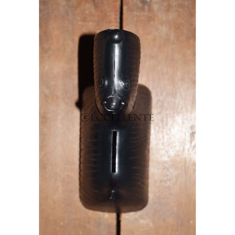 希少 スティグリンドベリ ブラックのテリア貯金箱