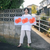 カニ手ぬぐい2色