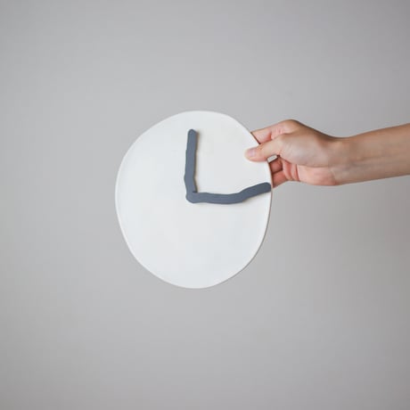 SHOKKI_Wall clock_white_ed.20
