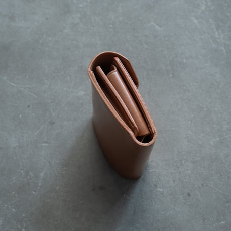 Daily wallet(for right)/cordovan NATURAL