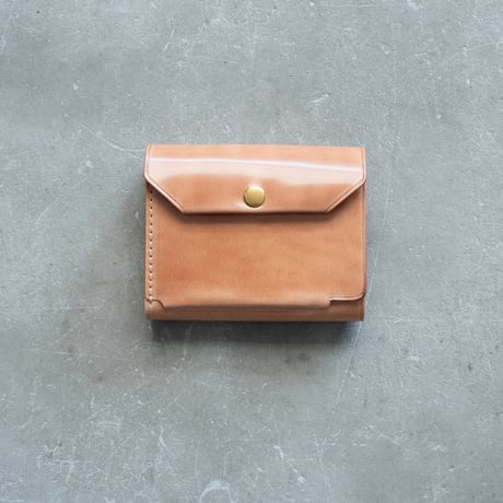 Daily wallet(for right)/cordovan NATURAL