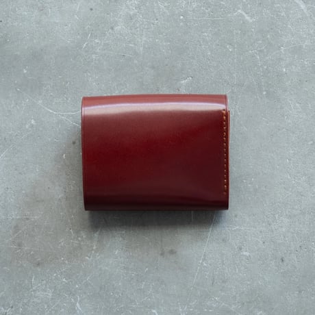 Daily wallet(for right)/cordovan BURGUNDY