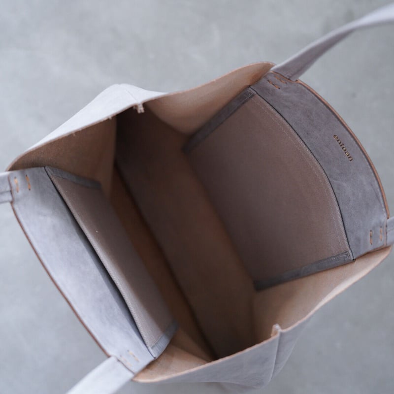 トートバッグ(ワックスグレー)受注生産 | entoan web store