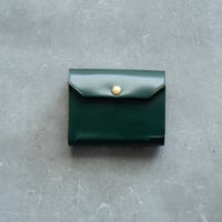 Daily wallet(for right)/cordovan GREEN