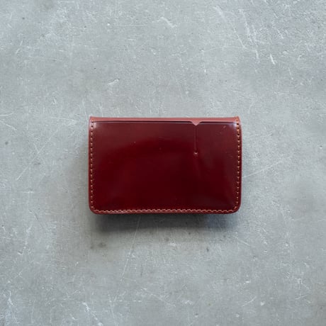 Mini wallet / cordovan BURGUNDY