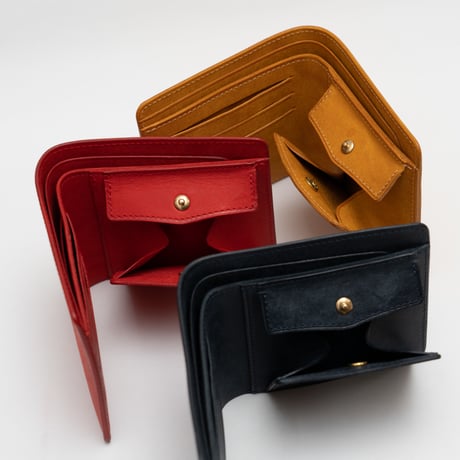 half wallet(マスタード)