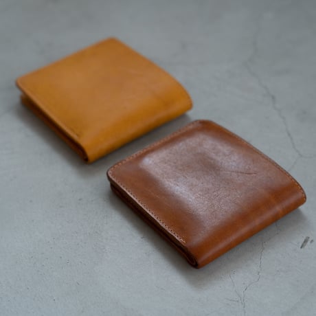 half wallet(マスタード)