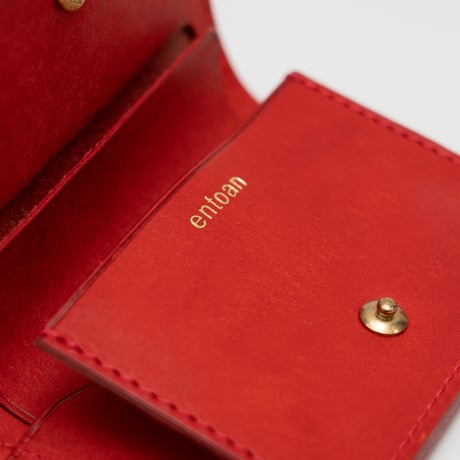 mini wallet（レッド）