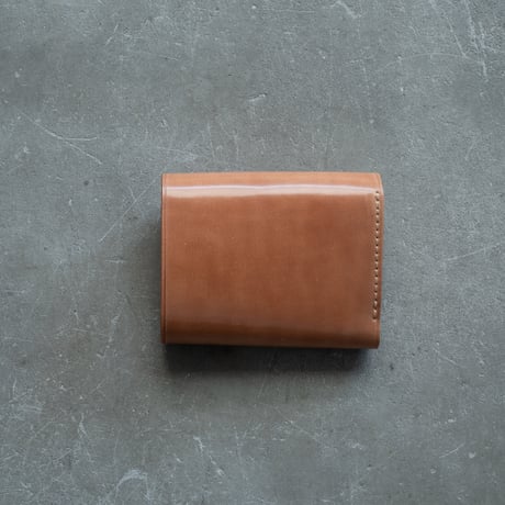 Daily wallet(for right)/cordovan NATURAL