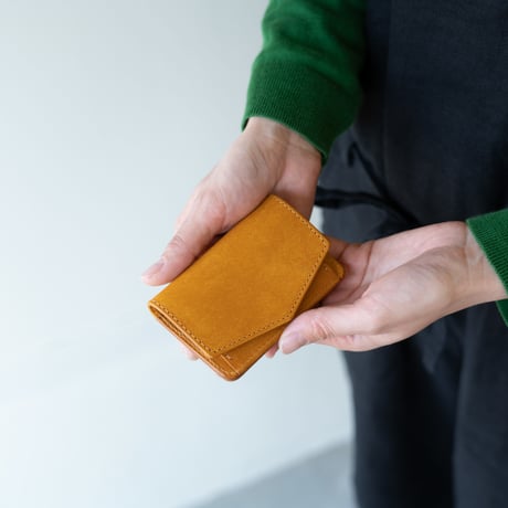 mini  wallet(マスタード)