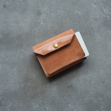 Daily wallet(for right)/cordovan NATURAL