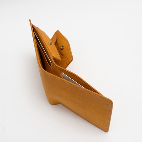 half wallet(マスタード)