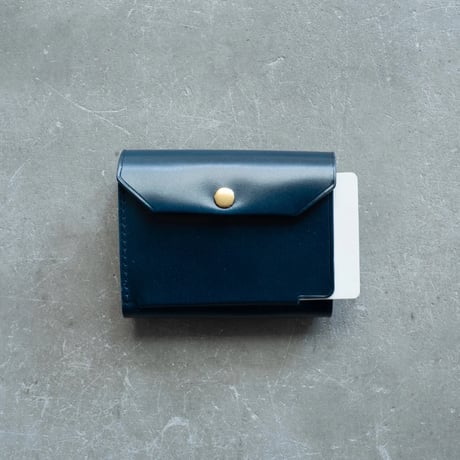 Daily wallet(for right)/cordovan NAVY