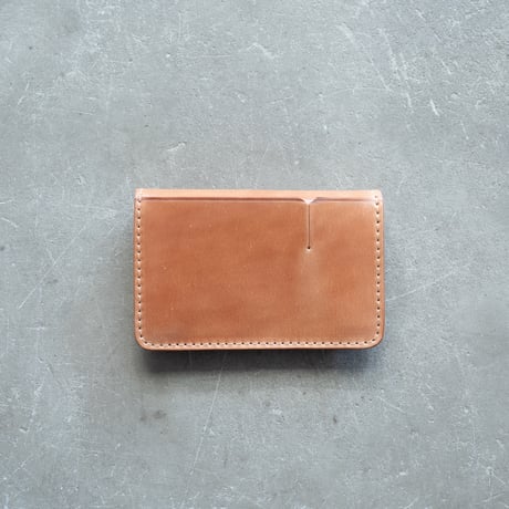 Mini wallet / cordovan NATURAL