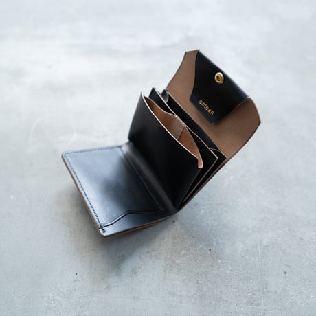 Daily wallet(for right)/SMOOTH BLACK