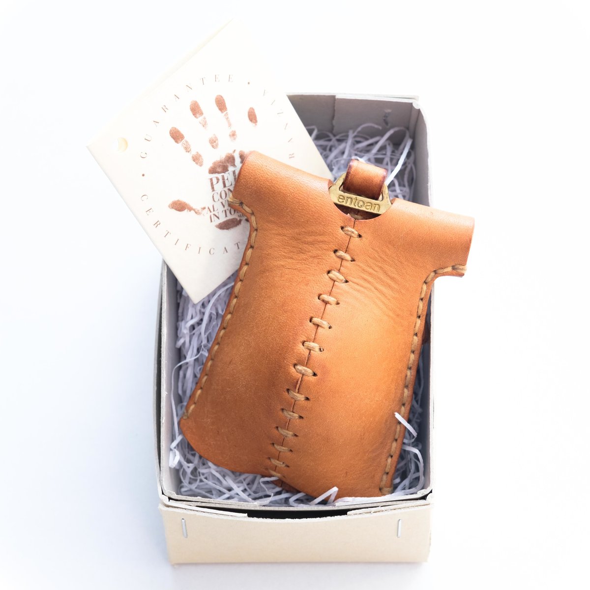 おなかポッコリキーケース（ナチュラル） | entoan web store