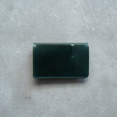 Mini wallet / cordovan GREEN