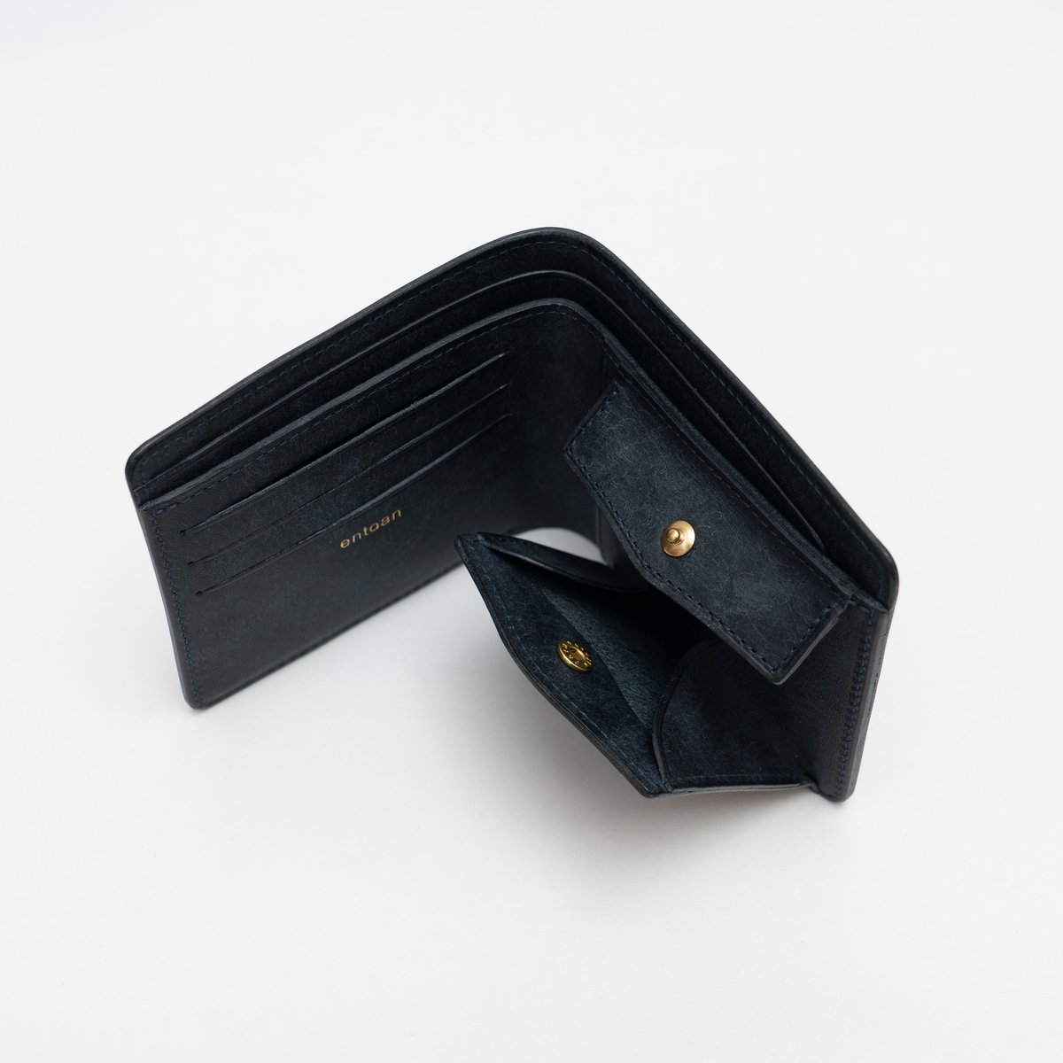 half wallet(ネイビー) | entoan web store