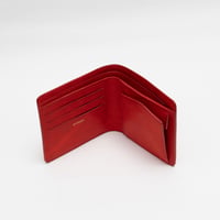 half wallet(レッド)