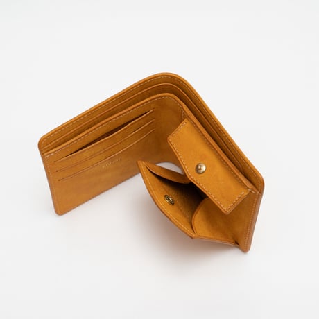 half wallet(マスタード)