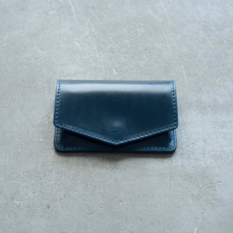 Mini wallet / cordovan NAVY