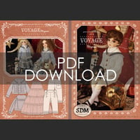 【PDF版】パターンセットvol.19[Voyage-mignon]SDM/MSDサイズ